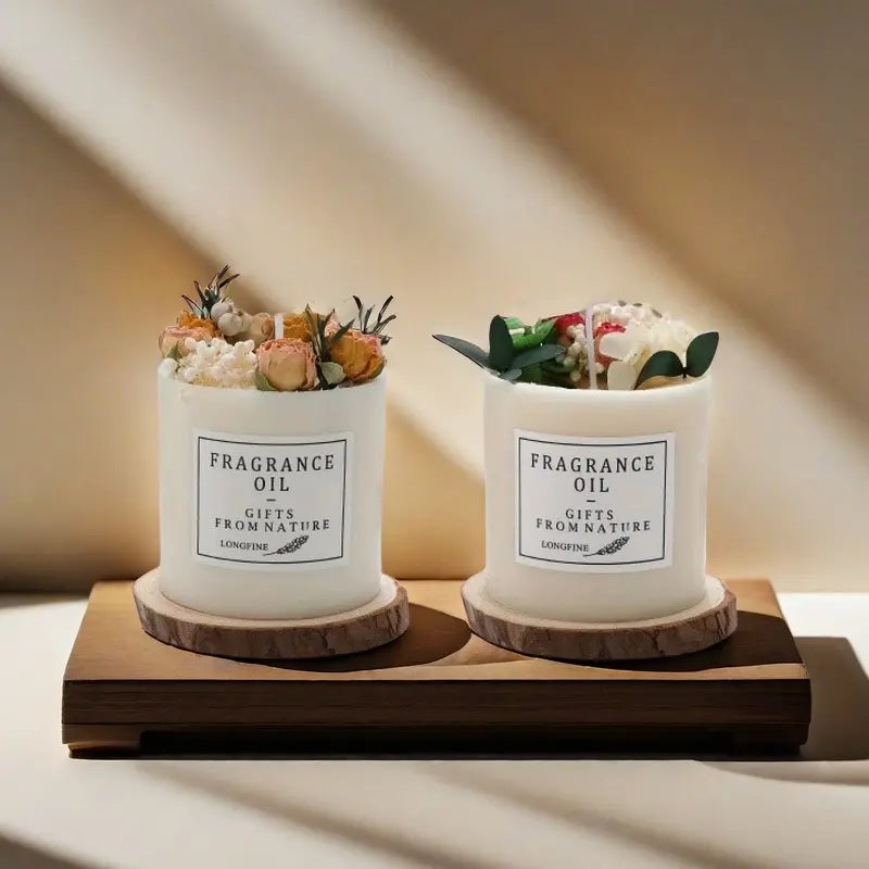 Soy scented candles for home decor