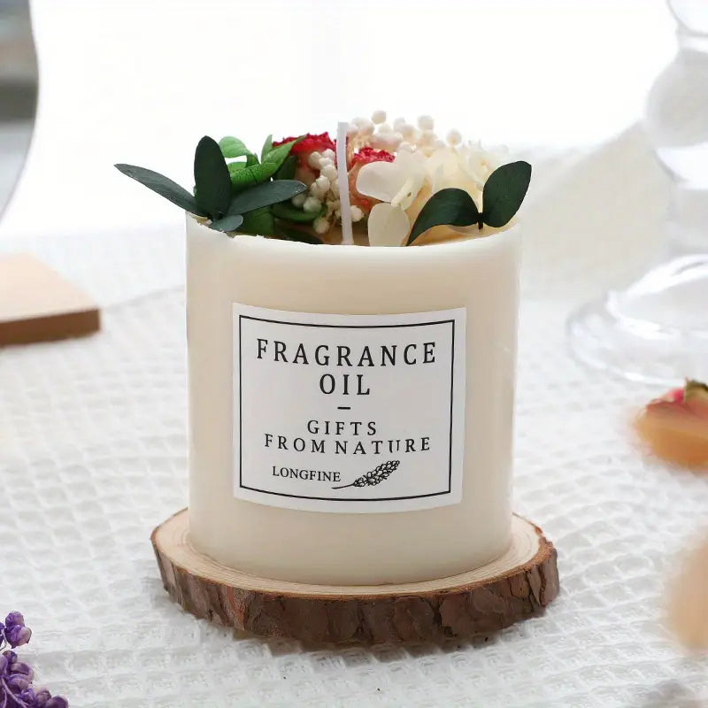 Soy scented candles for home decor