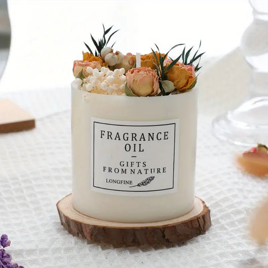 Soy scented candles for home decor