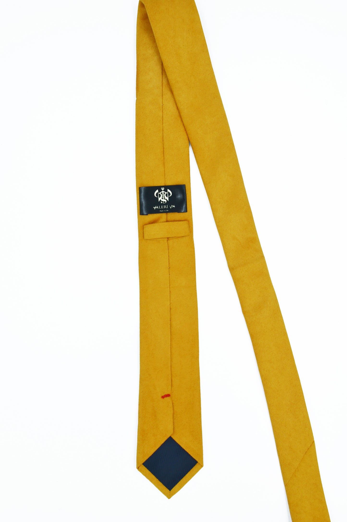 Gold necktie with Swarovski crystals