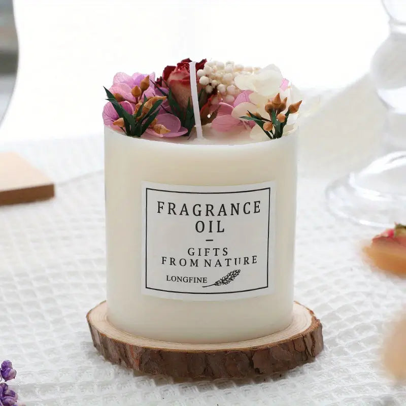 Soy scented candles for home decor