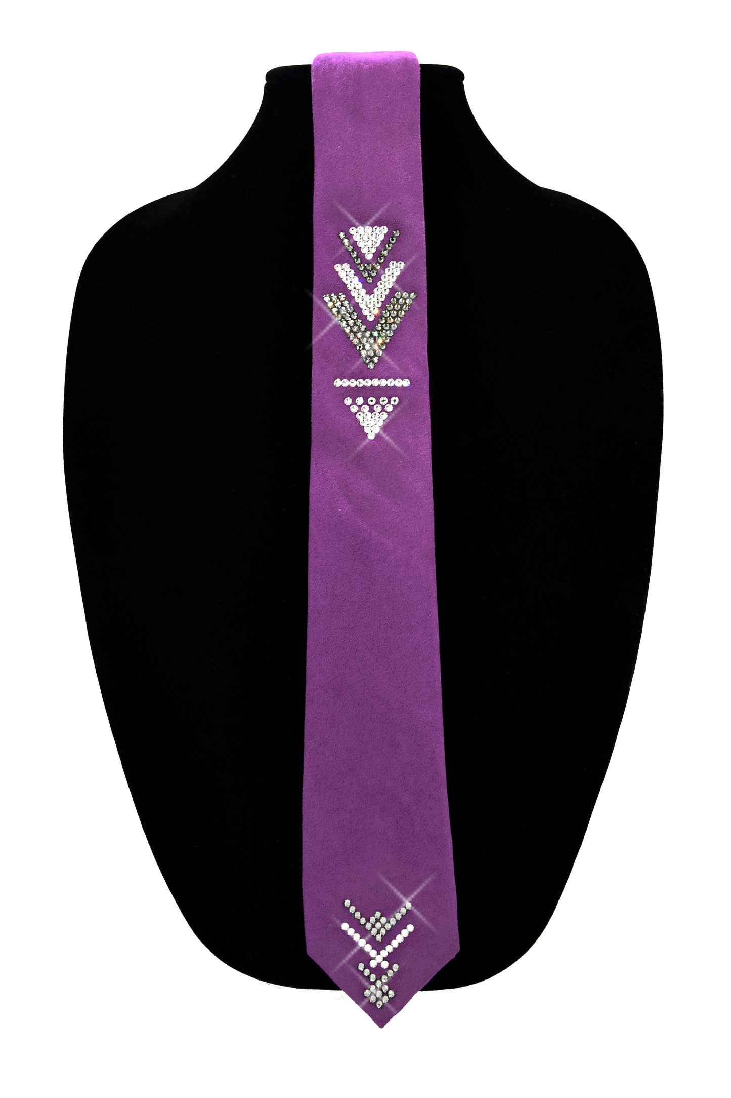 "Egyptian Pharaoh" necktie with Swarovski crystals